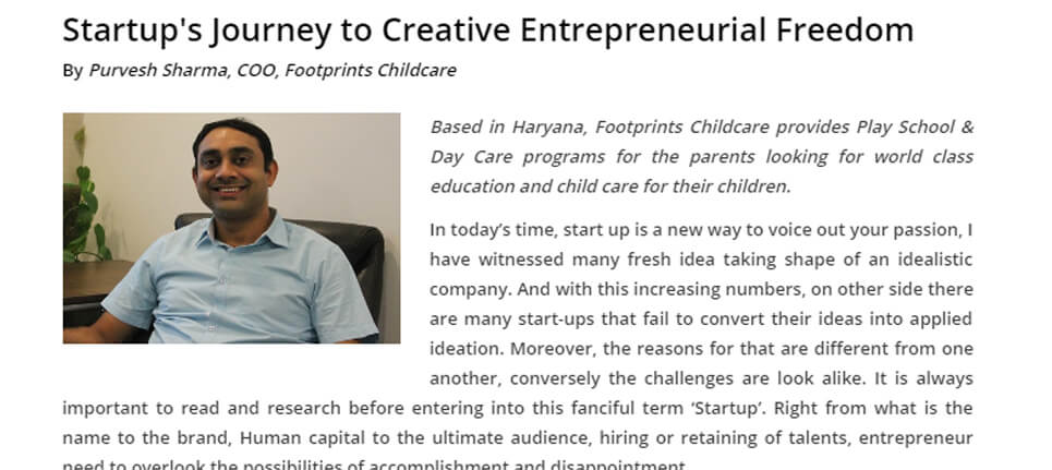 footprints magzine_Media Coverage and Reviews | Footprints