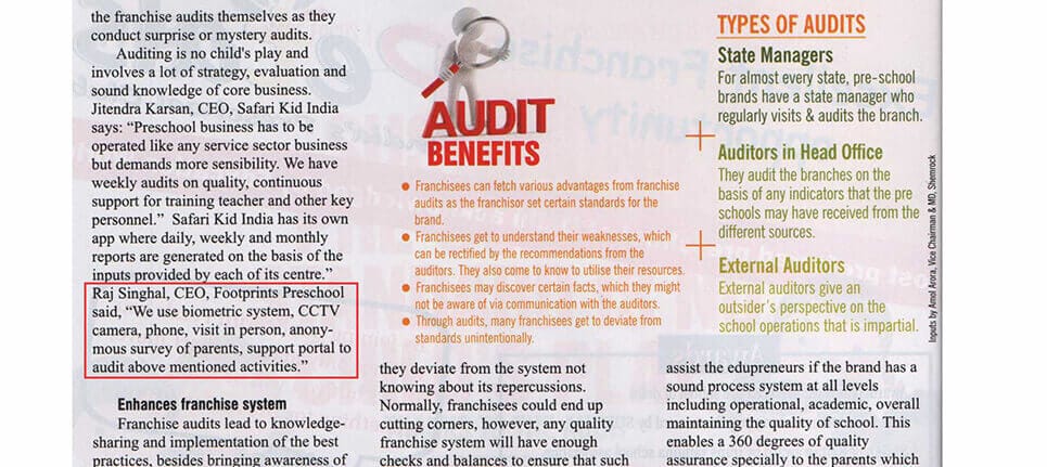 footprints magzine_Media Coverage and Reviews | Footprints