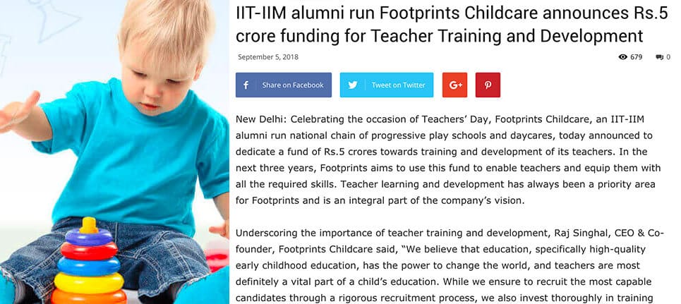 Footprints Education