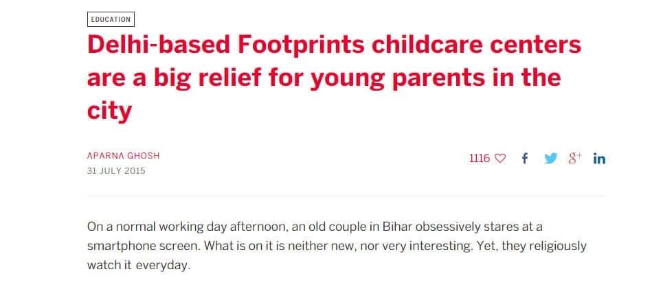 footprints magzine_Media Coverage and Reviews | Footprints